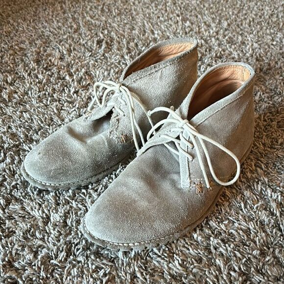 Bed Stu genuine suede leather booties, size 8. - Picture 1 of 8